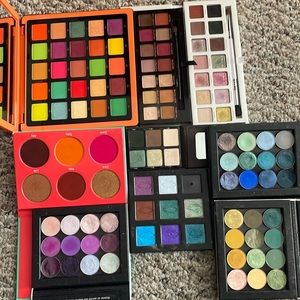 EYESHADOW collection singles and palettes Norvina Lethal cosmetics Sigma indie